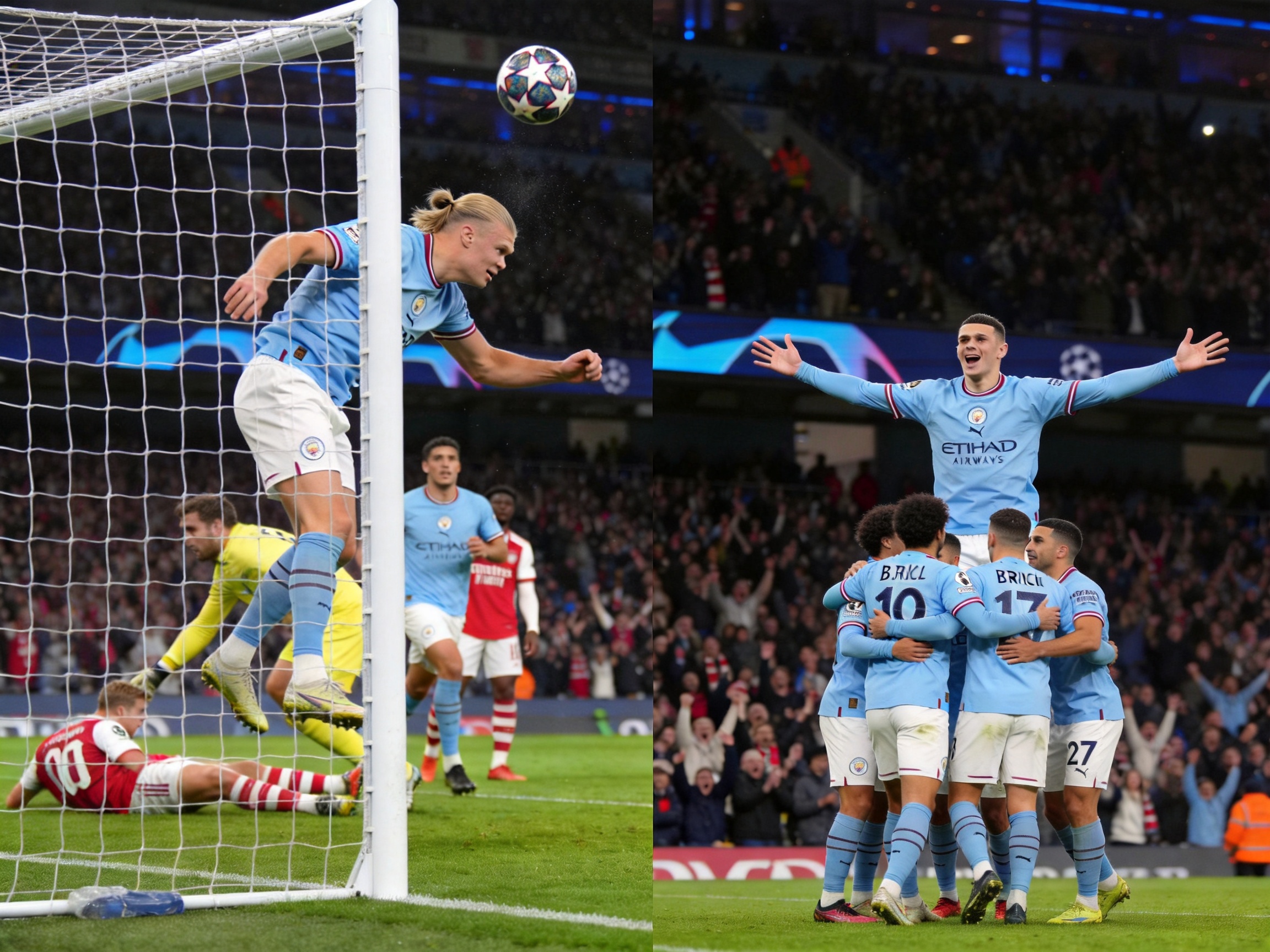 8688足球英超焦点战曼城对阵阿森纳战报